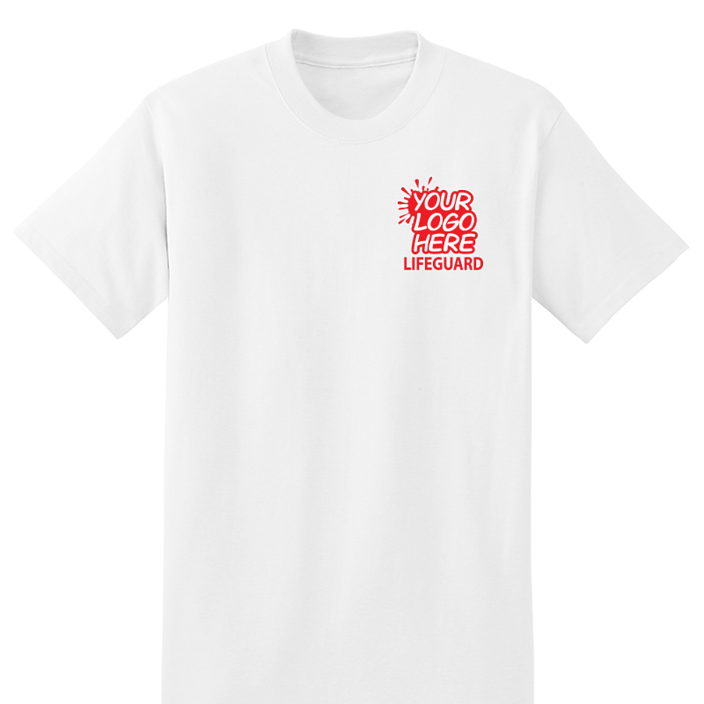 Custom Logo Lifeguard T shirt Water Safety Products