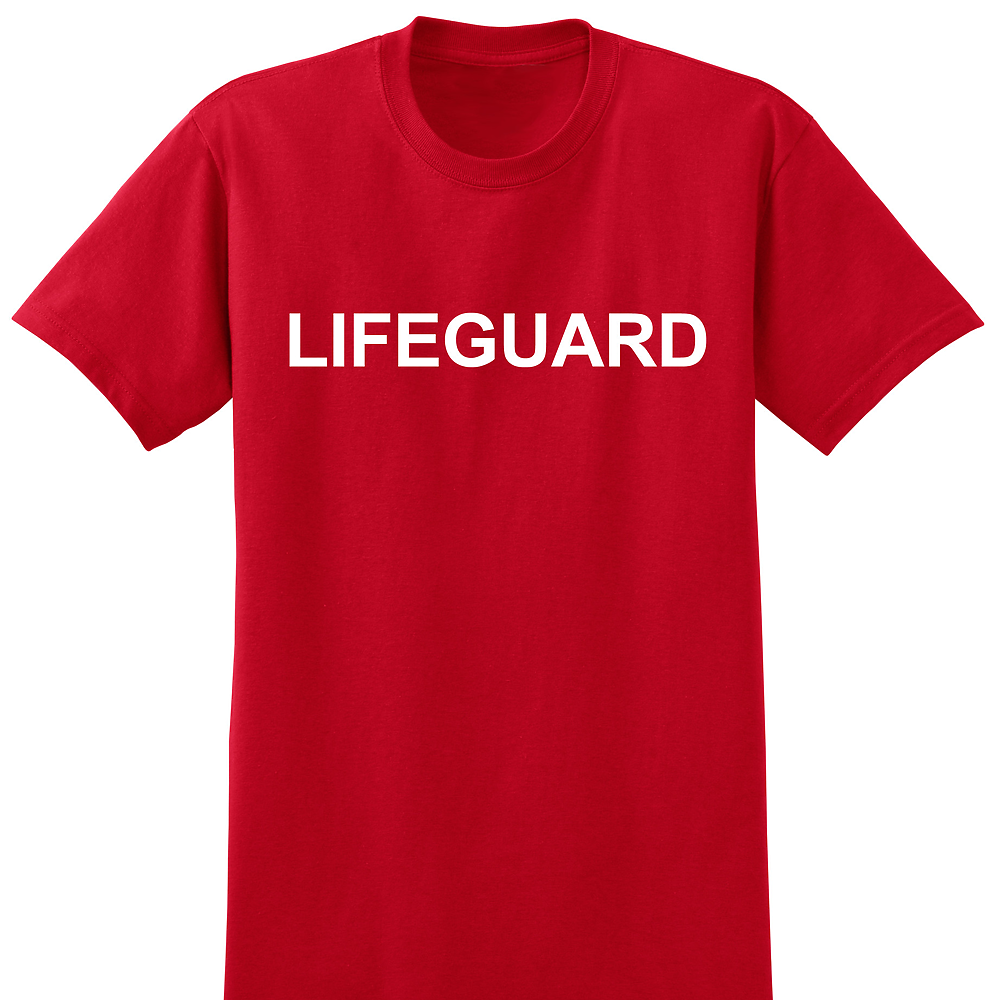 Lifeguard T-Shirt - Red | Water Safety Products