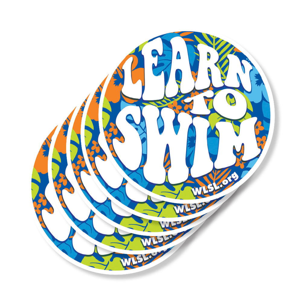 WLSL 100 Sticker Pack Water Safety Products