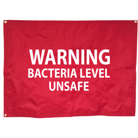 BACTERIA WARNING FLAG