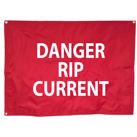 RIP CURRENT WARNING FLAG