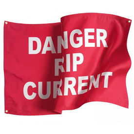 RIP CURRENT WARNING FLAG
