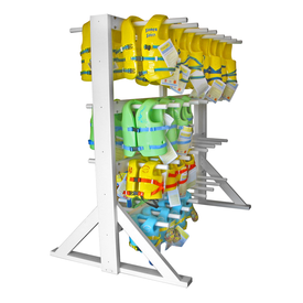 LIFE VEST RACK-64