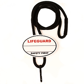 LIFEGUARD NAME TAG W/ BRK