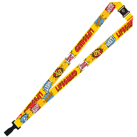 Comic Book Lifeguard Lanyard