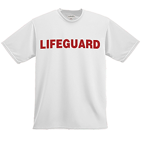 Dri fit lifeguard shirt shop