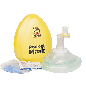 LAERDAL MASK WITH CASE