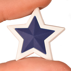 Charm Blue Star