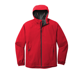 Ladies red rain jacket store