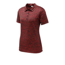 ELECTRIC HEATHER POLO