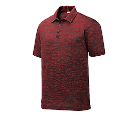 ELECTRIC HEATHER POLO