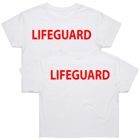 LIFEGUARD SS Crop Top