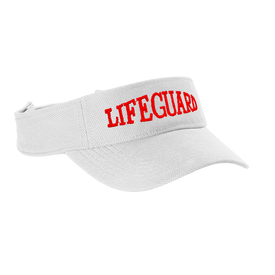 LIFEGUARD REDLOGO VISOR VELCRO