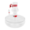 BIGEASY MASK & VALVE KIT CLEAR WITH RED