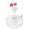BIGEASY MASK & VALVE KIT CLEAR WITH RED
