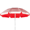 SOLAR GUARD UMBRELLA 5.5 FT SILVER TOP/RED