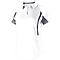 LADIES' S/S AVENGER POLO WHITE/GREY