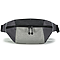 LARGE HIP PACK SILVER/BLACK