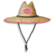 LG ISLAND RED STRAW HAT