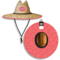 LG ISLAND RED STRAW HAT RED