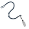 NECK LANYARD/METAL CLIP NAVY