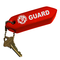 GUARD TUBE KEY CHAIN RED