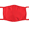2-PLY ADJUSTABLE MASK 5PK RED Front