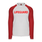 L/S GUARD POLY RASHGUARD RED/WHITE