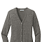 LADIES CARDIGAN SWEATER GREY
