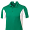 ST SIDE BLOCKED POLO GREEN/WHITE Front